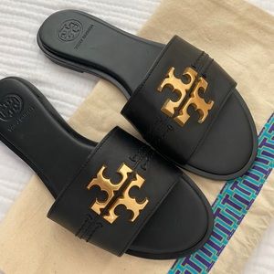 Tory Burch flat leather sandals